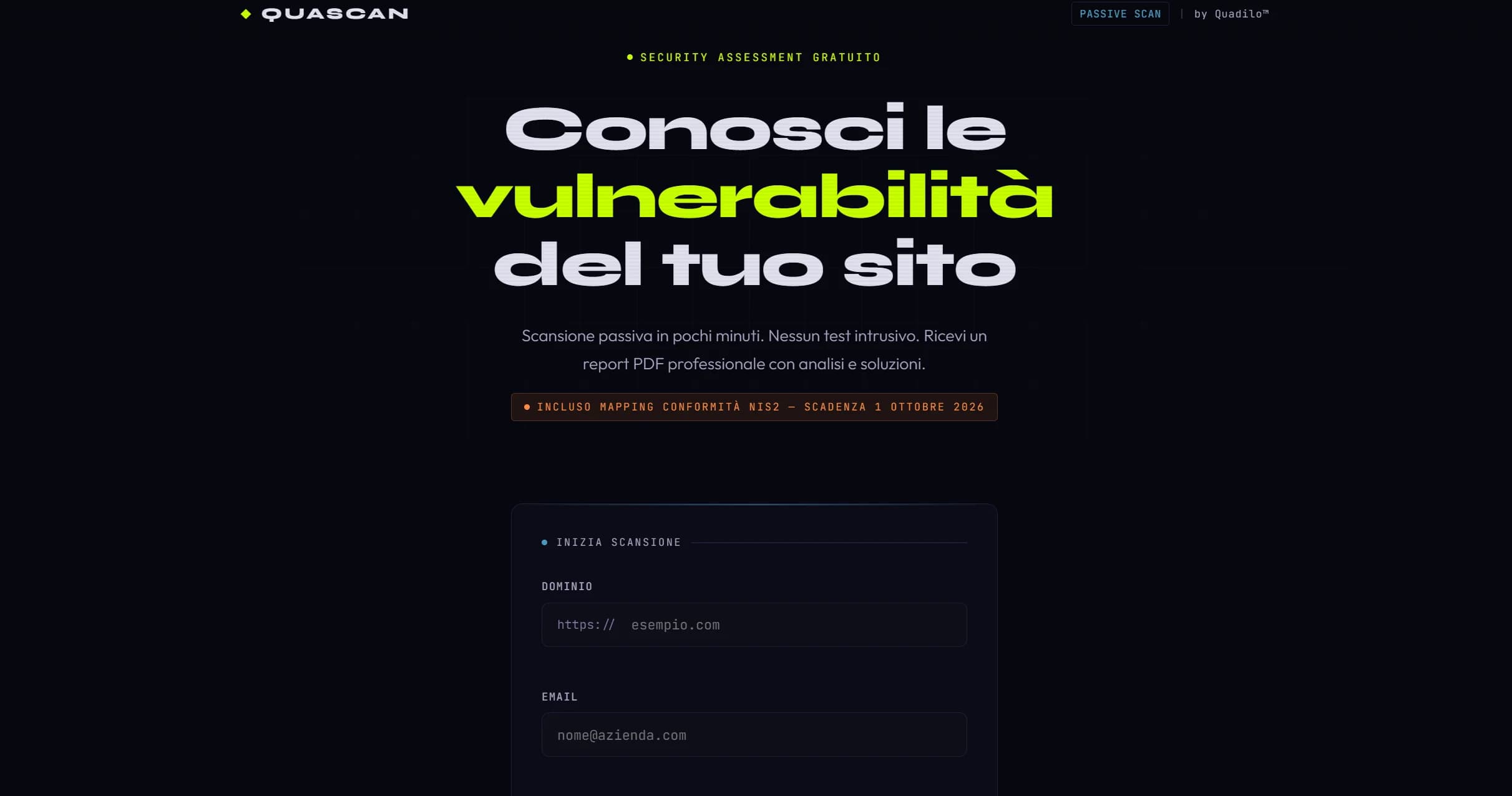 Quascan screenshot 1